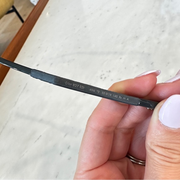 NWOT UNWORN DIOR MEN’S B27 S2I Rubber Logo Square Sunglasses in dark grey - Picture 8 of 9